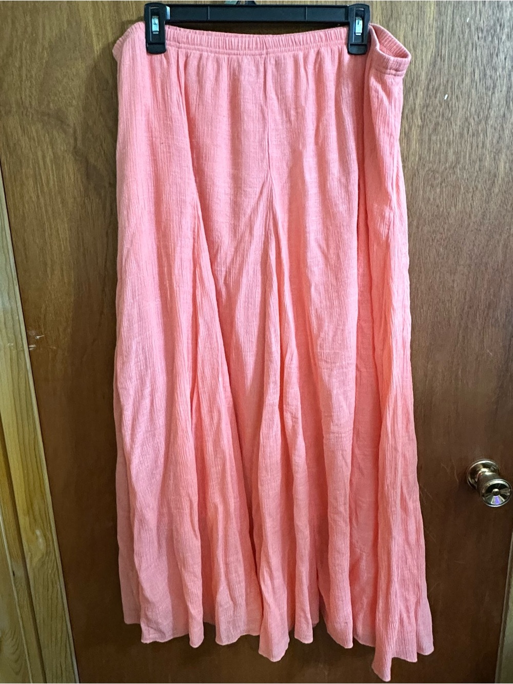 new directions Peach Maxi Skirt - Lightweight Flowing Style